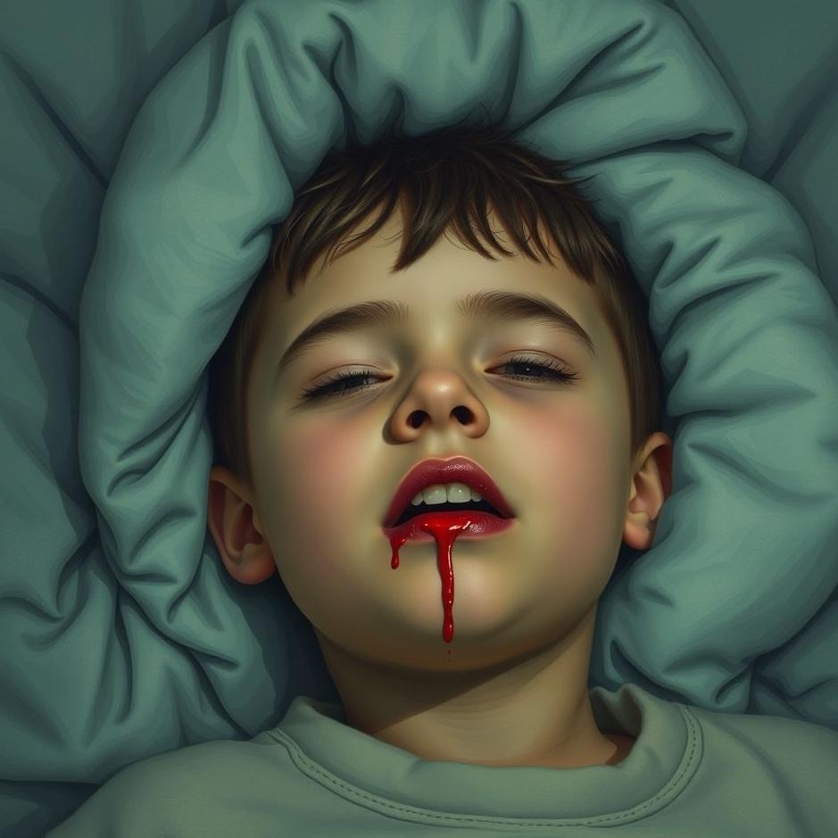 Dream : Seeing a boy's mouth bleeding in a dream