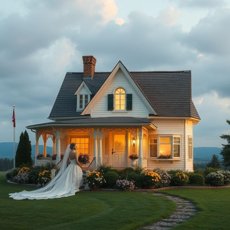 Dream : Seeing a bride's house in a dream