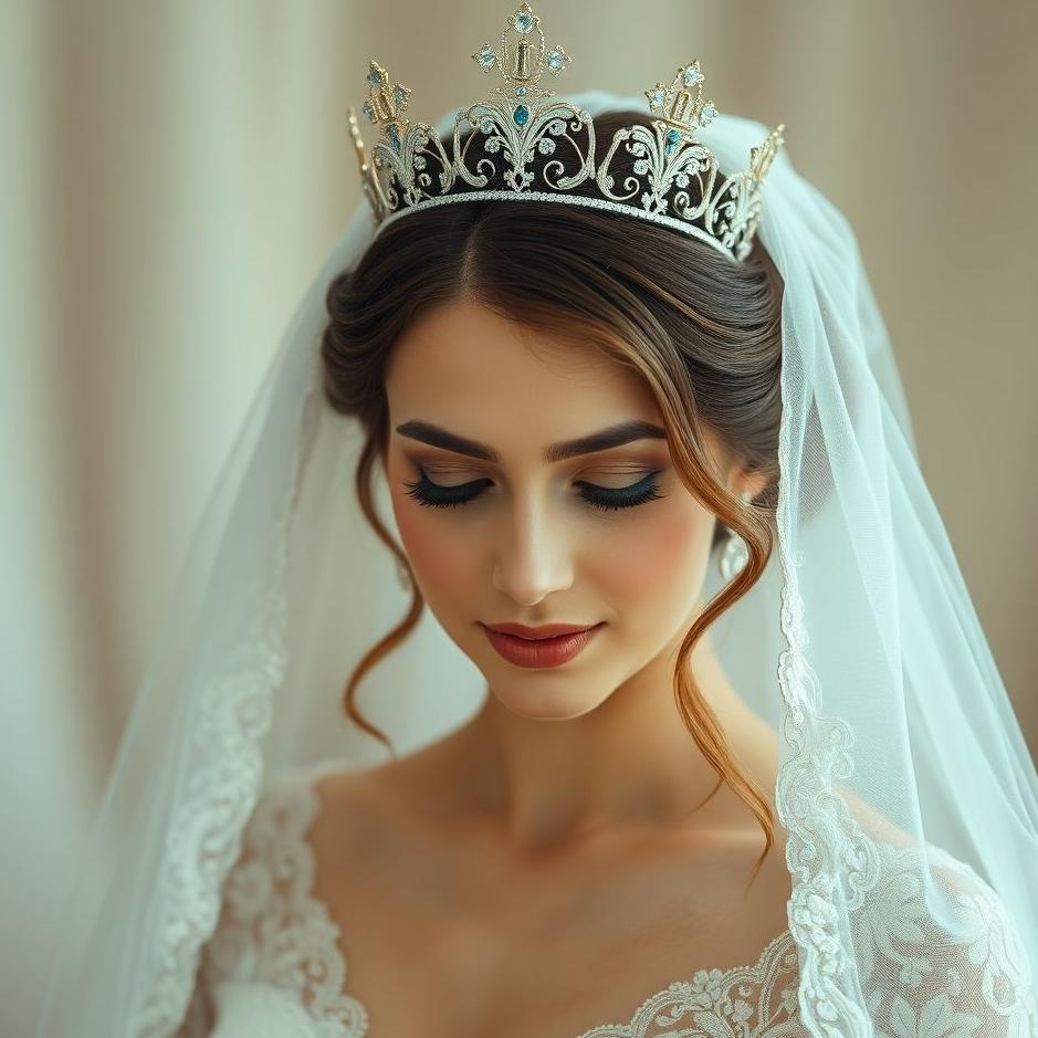 Dream : Seeing a bride wearing a crown in a dream