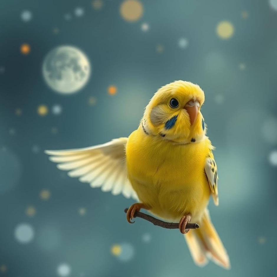 Dream : Seeing a budgie that escapes in a dream