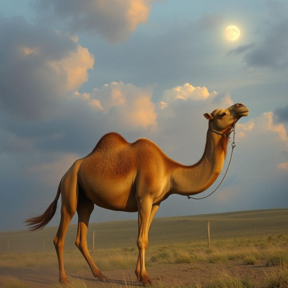 Dream : Seeing a camel coming home in a dream