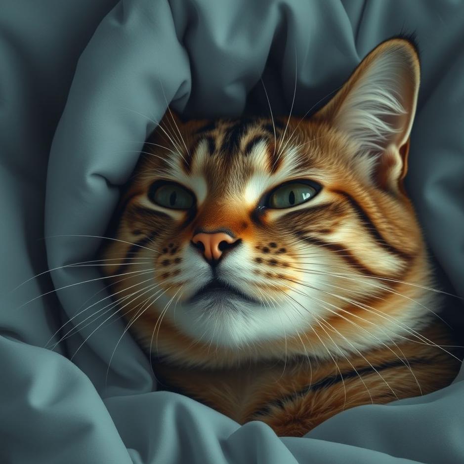 Dream : Seeing a cat attacking your face in a dream