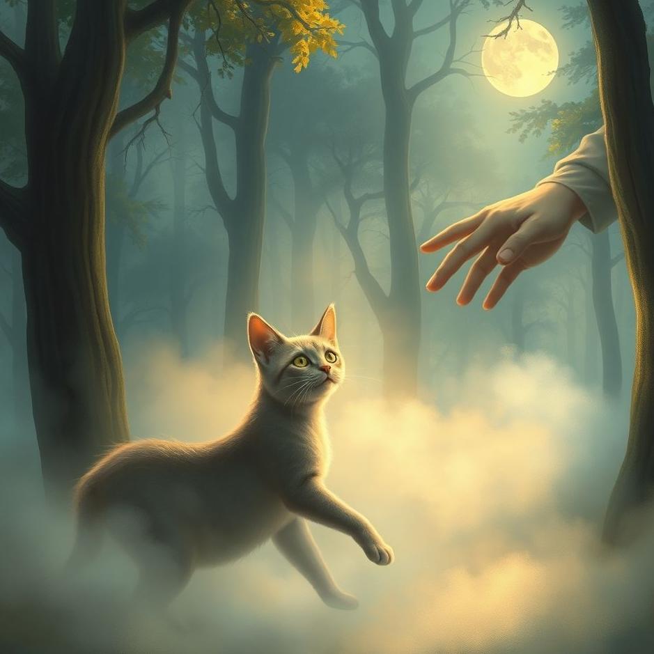 Dream : Seeing a cat being saved from dying in a dream