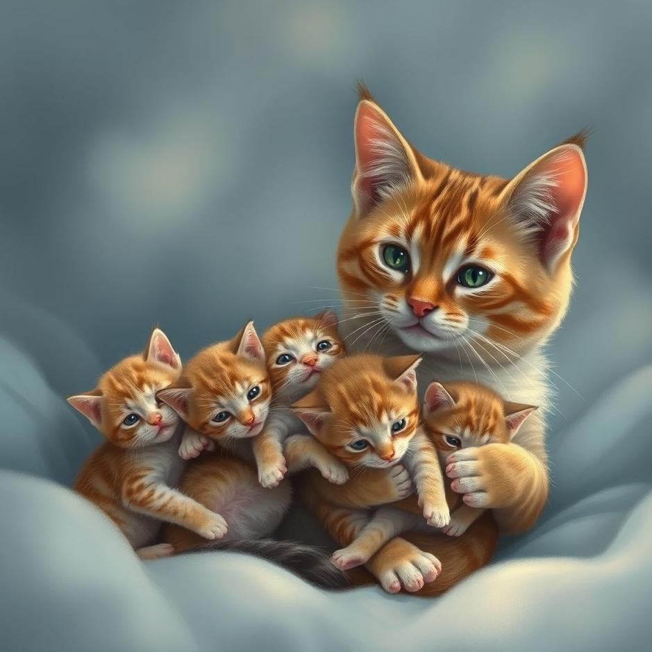 Dream : Seeing a cat carrying its kittens in a dream