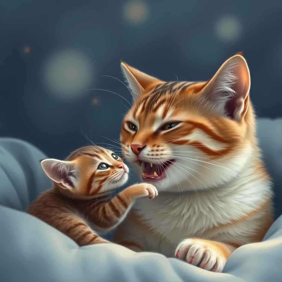 Dream : Seeing a cat eating its kitten in a dream