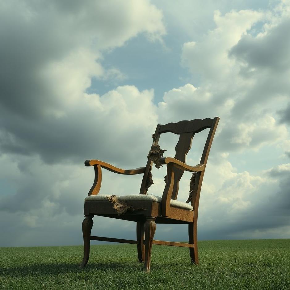 Dream : Seeing a chair being torn in a dream