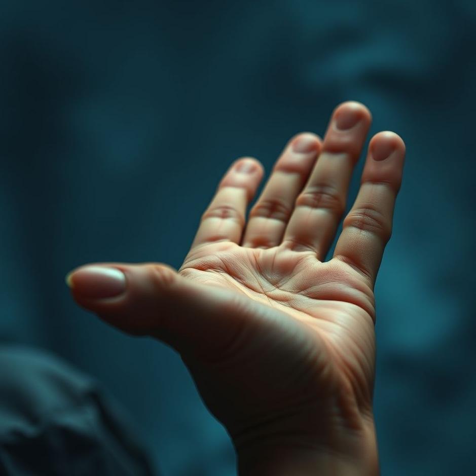 Dream : Seeing a cramp in your finger in a dream