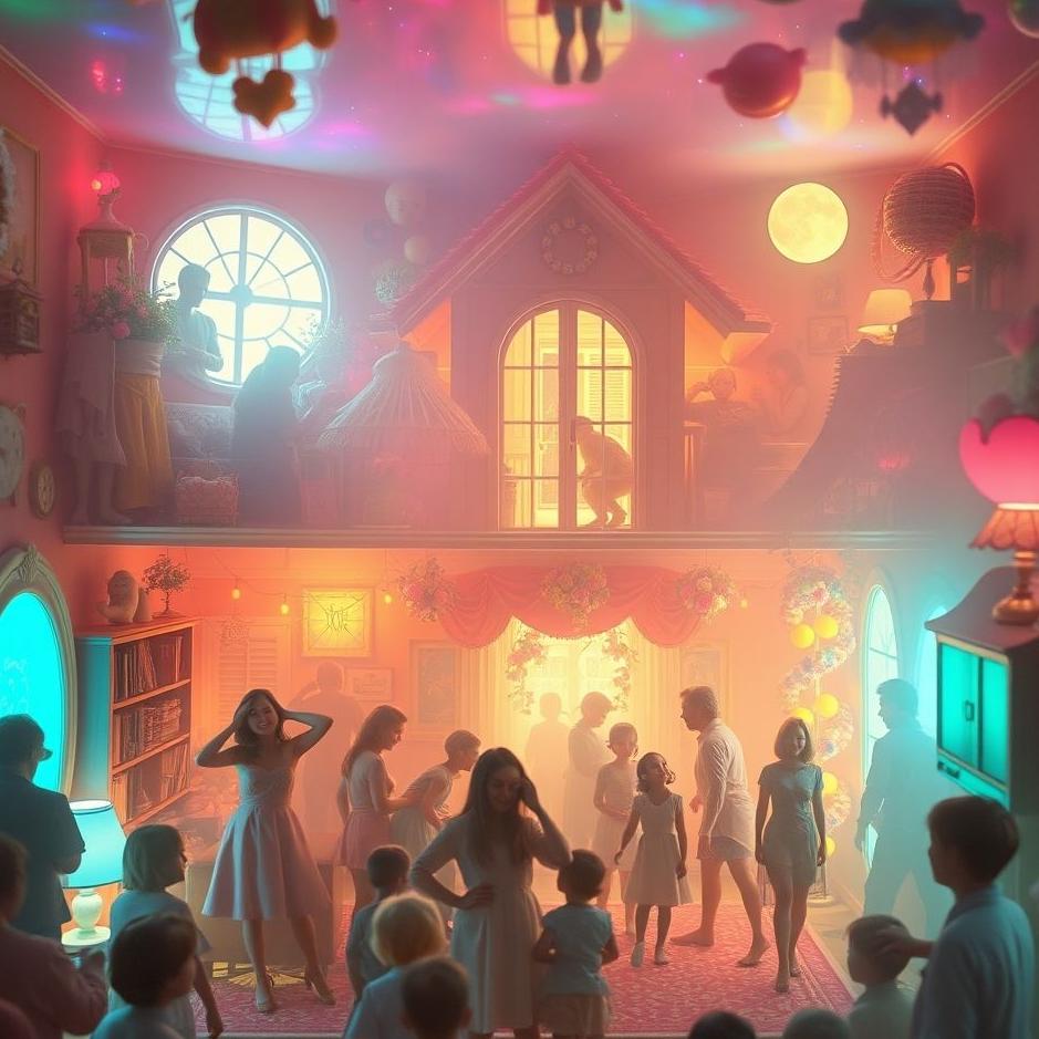 Dream : Seeing a crowded house in a dream