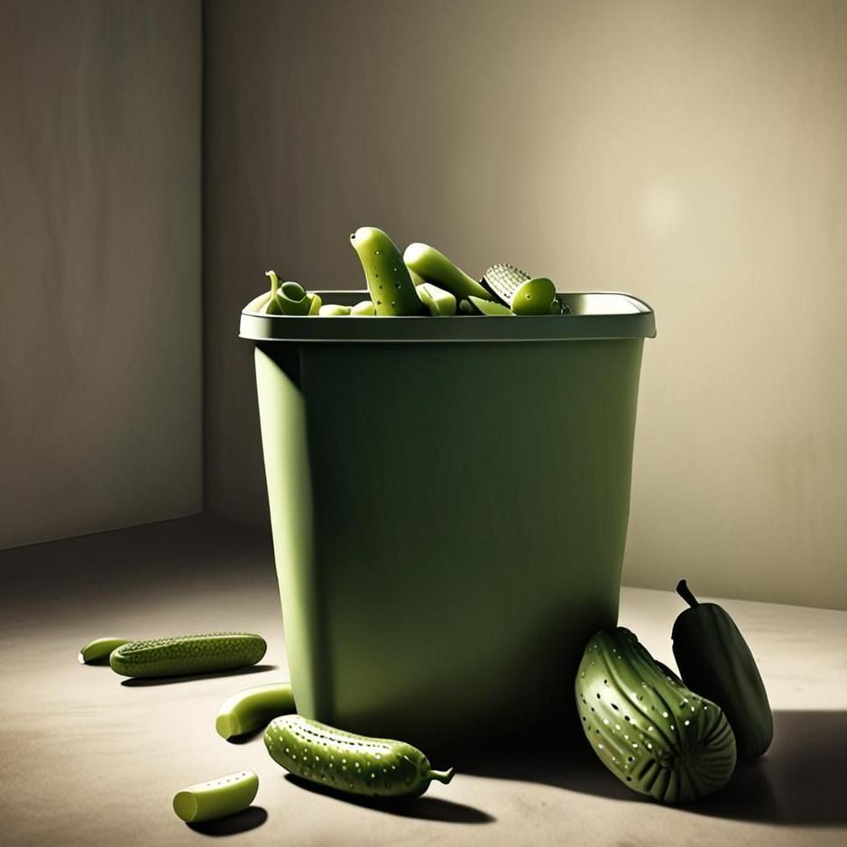 Dream : Seeing a cucumber thrown in the trash in a dream