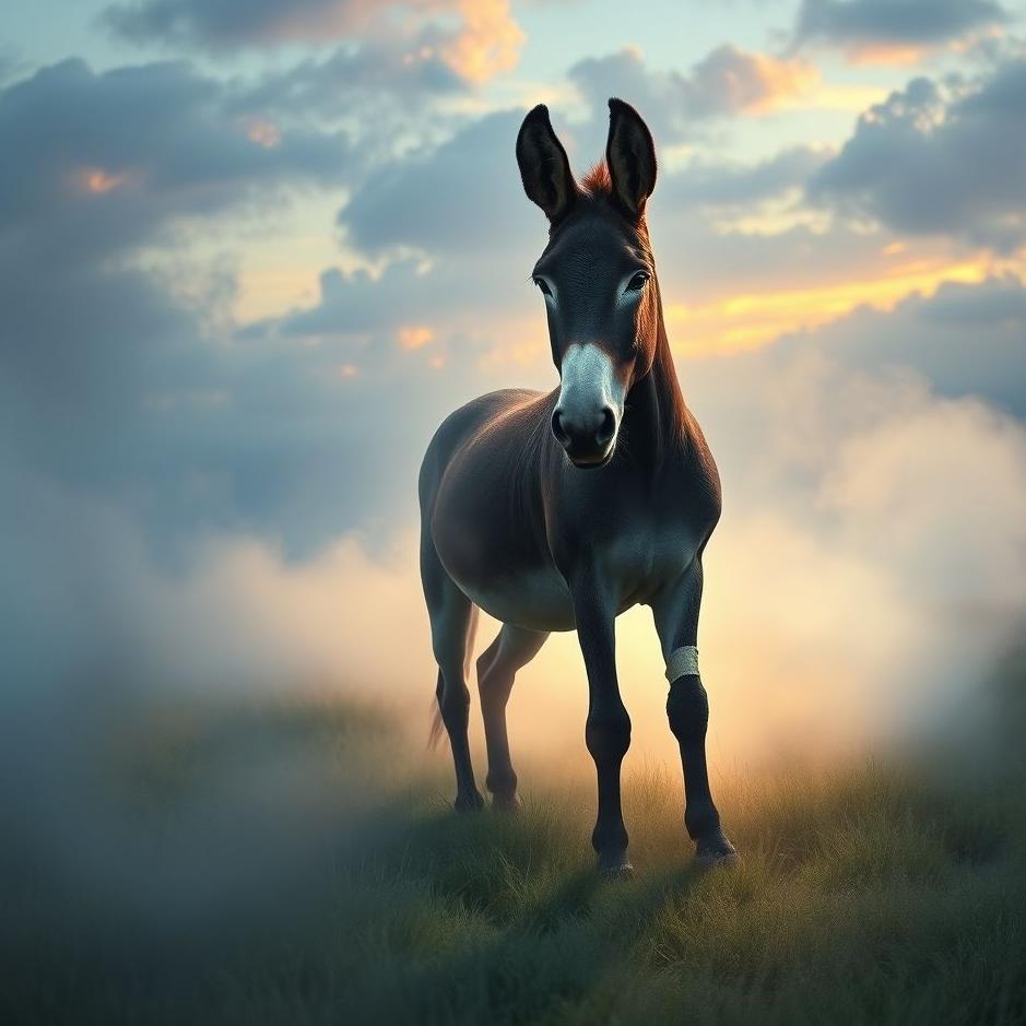 Dream : Seeing a donkey's leg broken in a dream