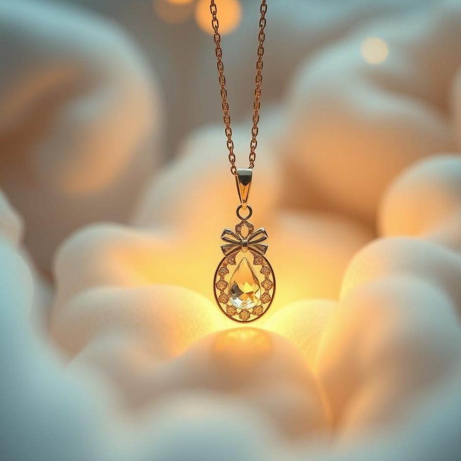 Dream : Seeing a gift necklace in a dream