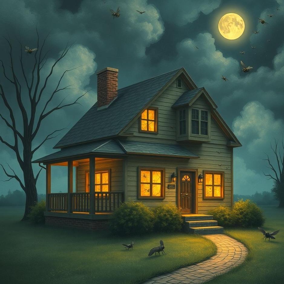 Dream : Seeing a house infested by insects in a dream