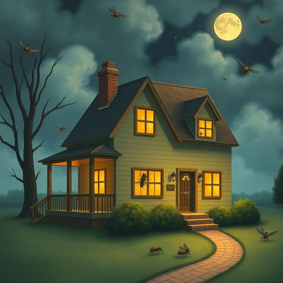 Dream : Seeing a house invaded by insects in a dream