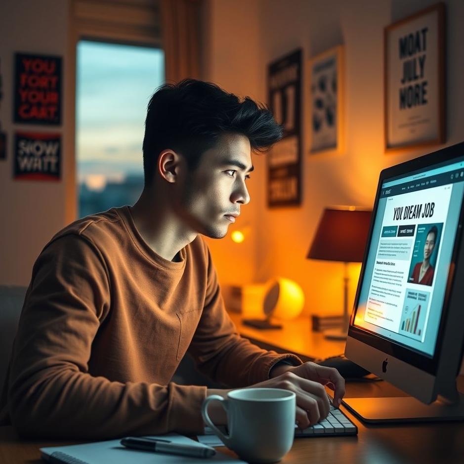 Dream : Seeing a job you want in your dream