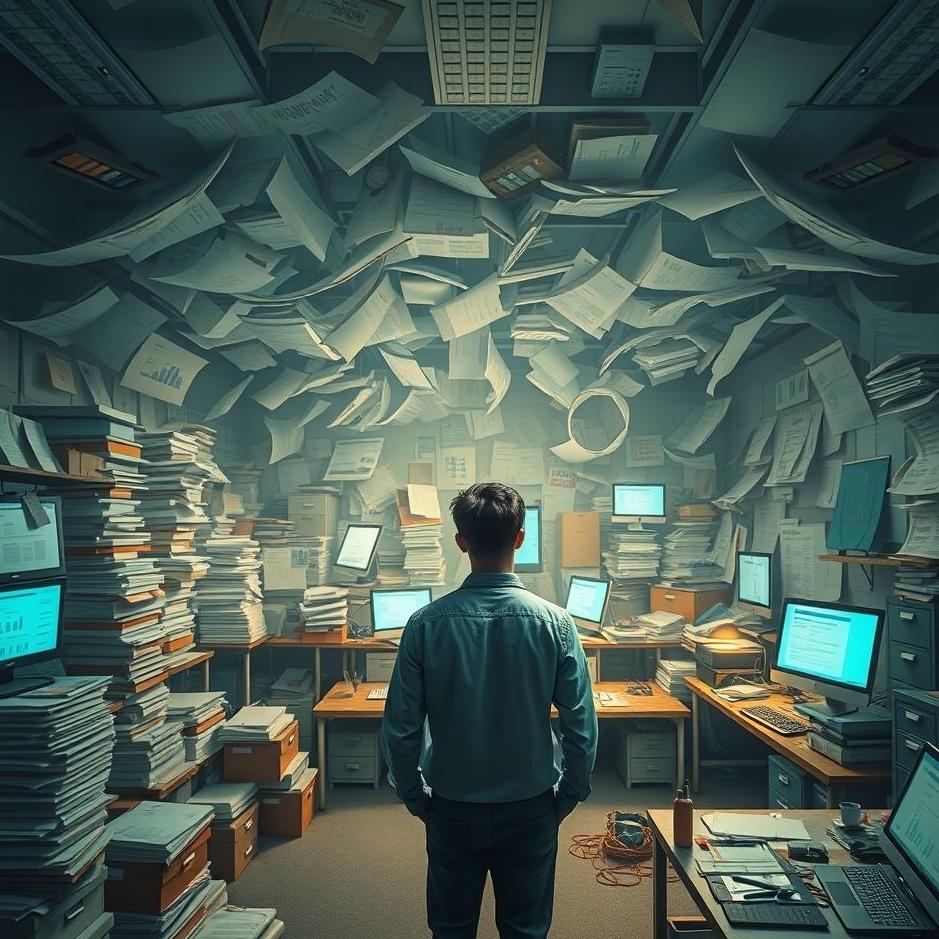 Dream : Seeing a lot of work in a dream