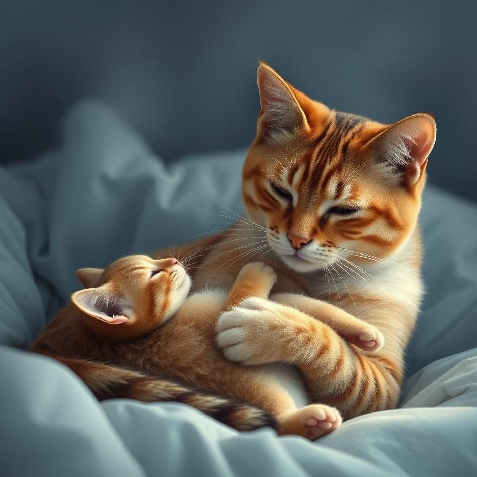 Dream : Seeing a male cat giving birth in a dream