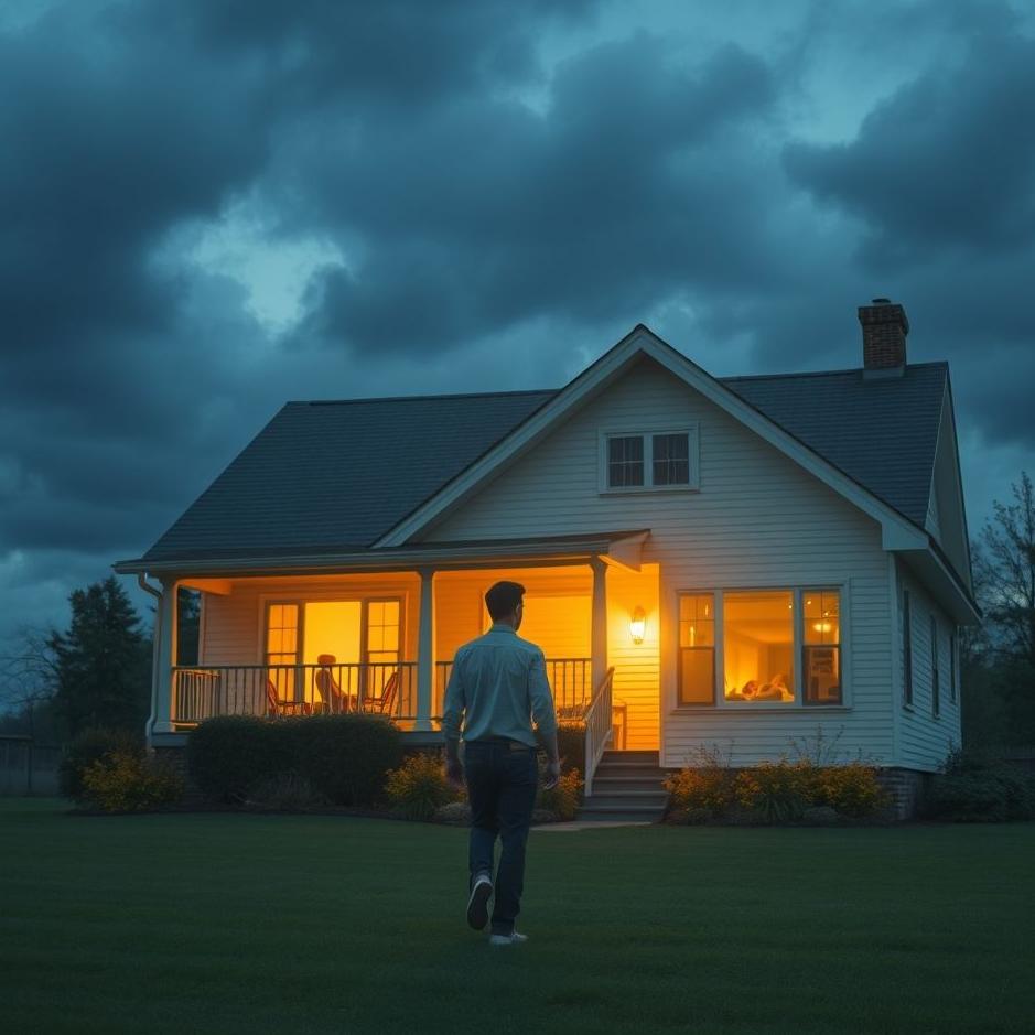 Dream : Seeing a man coming home in a dream