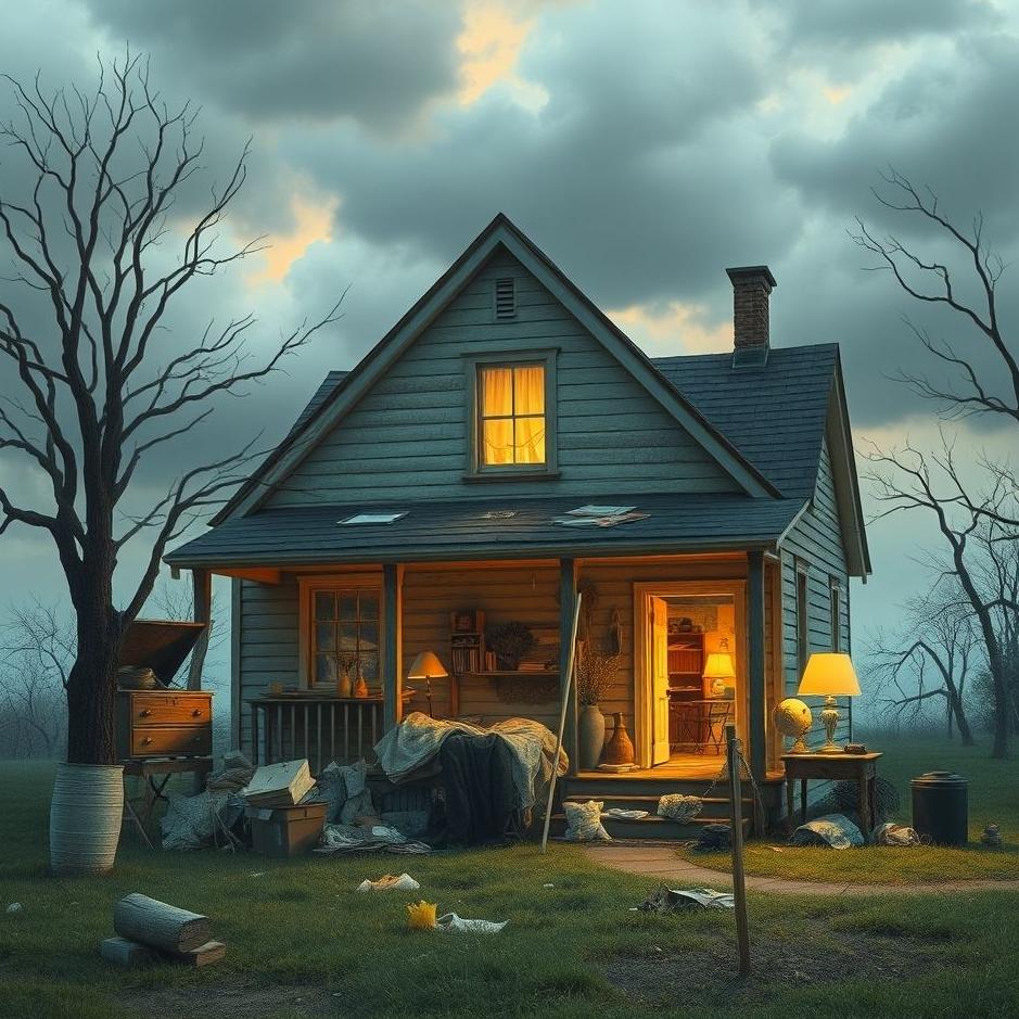 Dream : Seeing a messy house in a dream