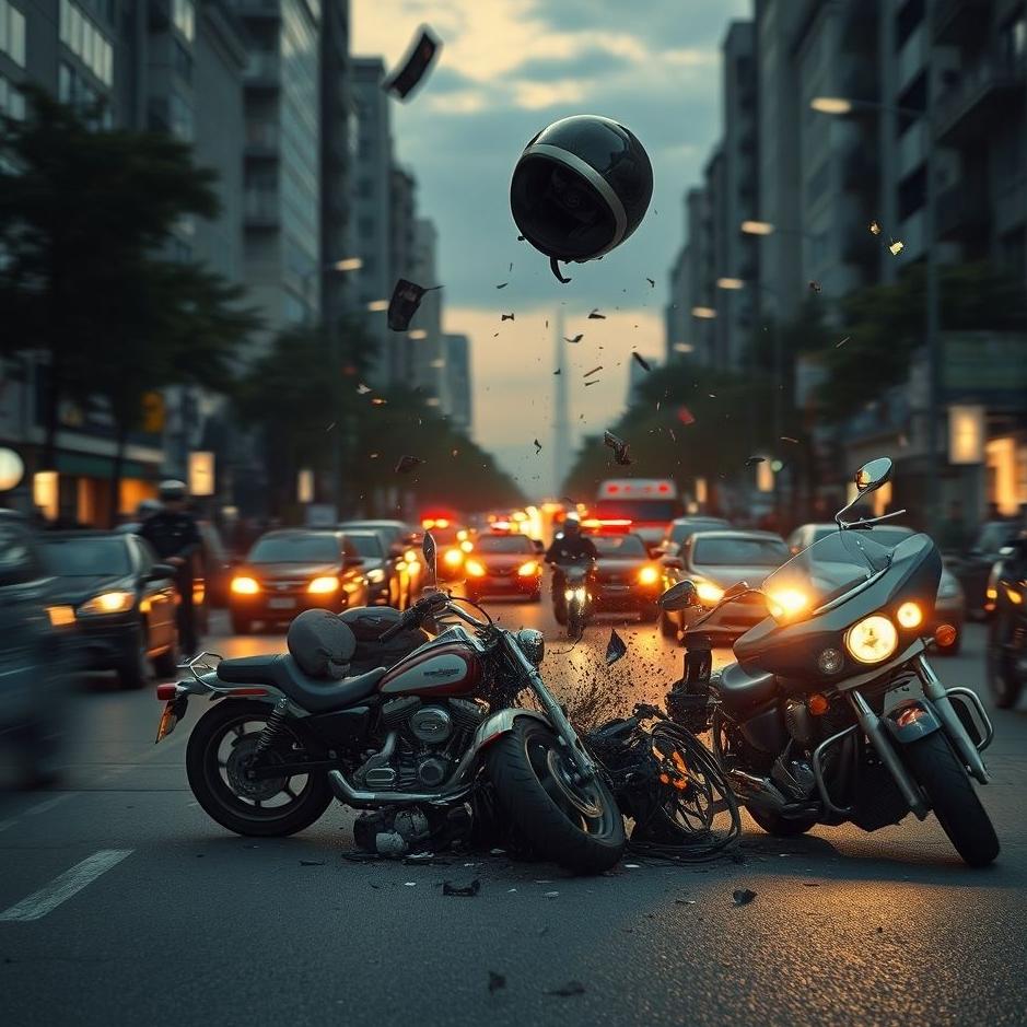 Dream : Seeing a motorcycle accident in a dream