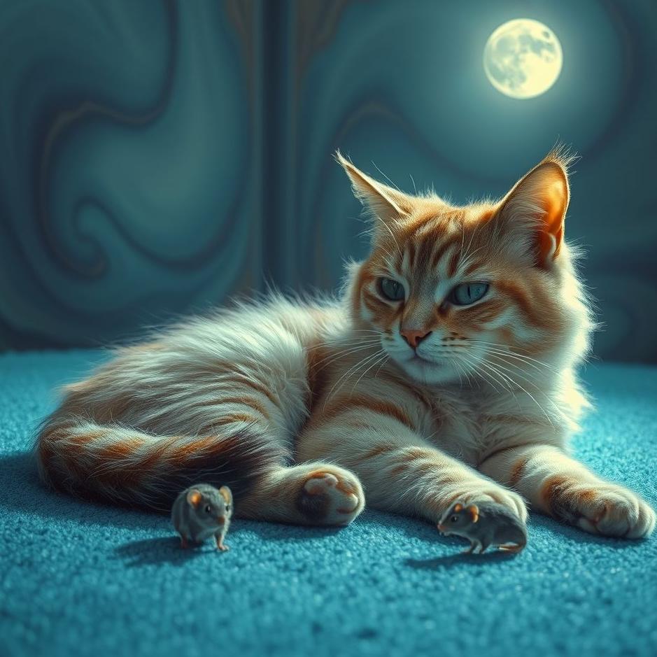 Dream : Seeing a mouse attacking a cat in a dream