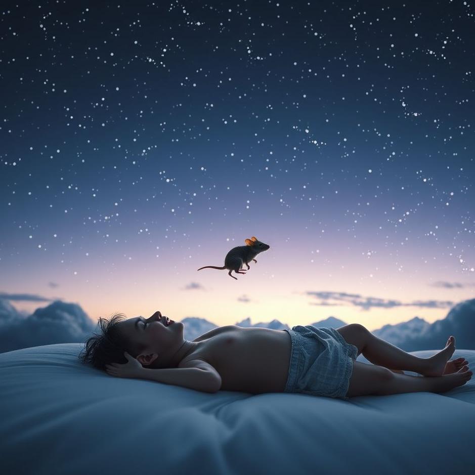 Dream : Seeing a mouse being thrown on you in a dream