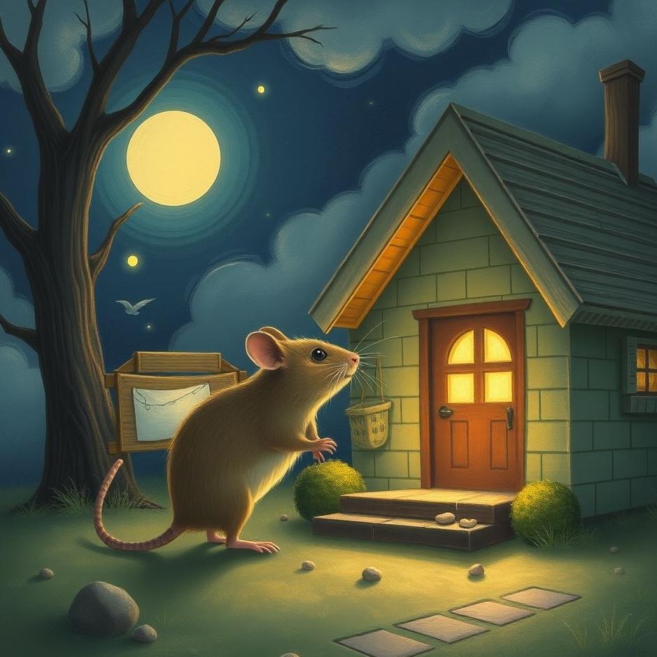 Dream : Seeing a mouse brought home in a dream