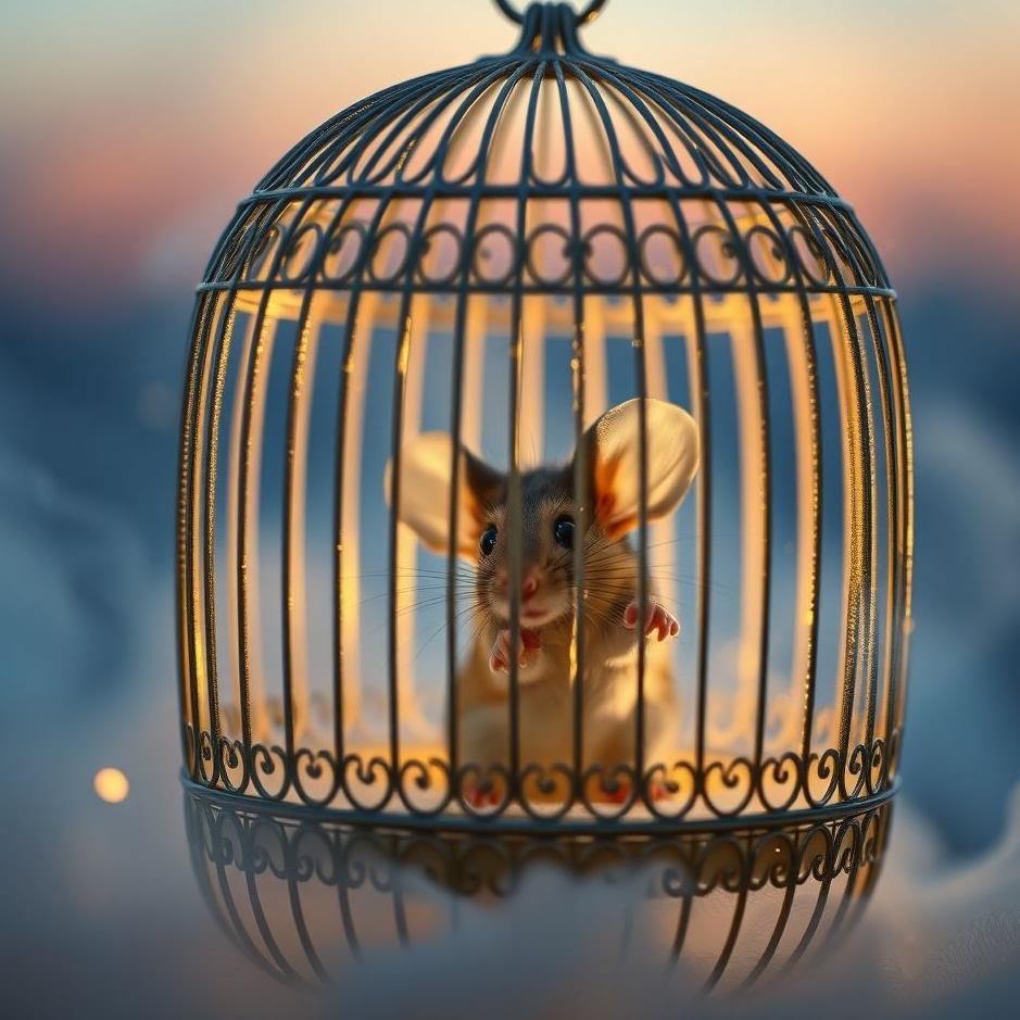 Dream : Seeing a mouse in a cage in a dream
