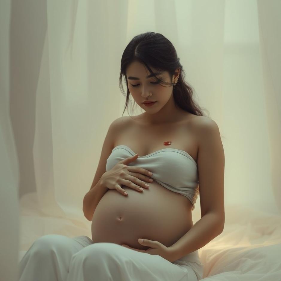 Dream : Seeing a pregnant woman and bleeding in a dream