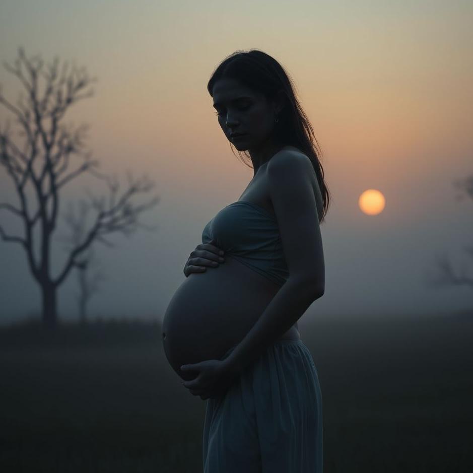 Dream : Seeing a pregnant woman and regret in a dream