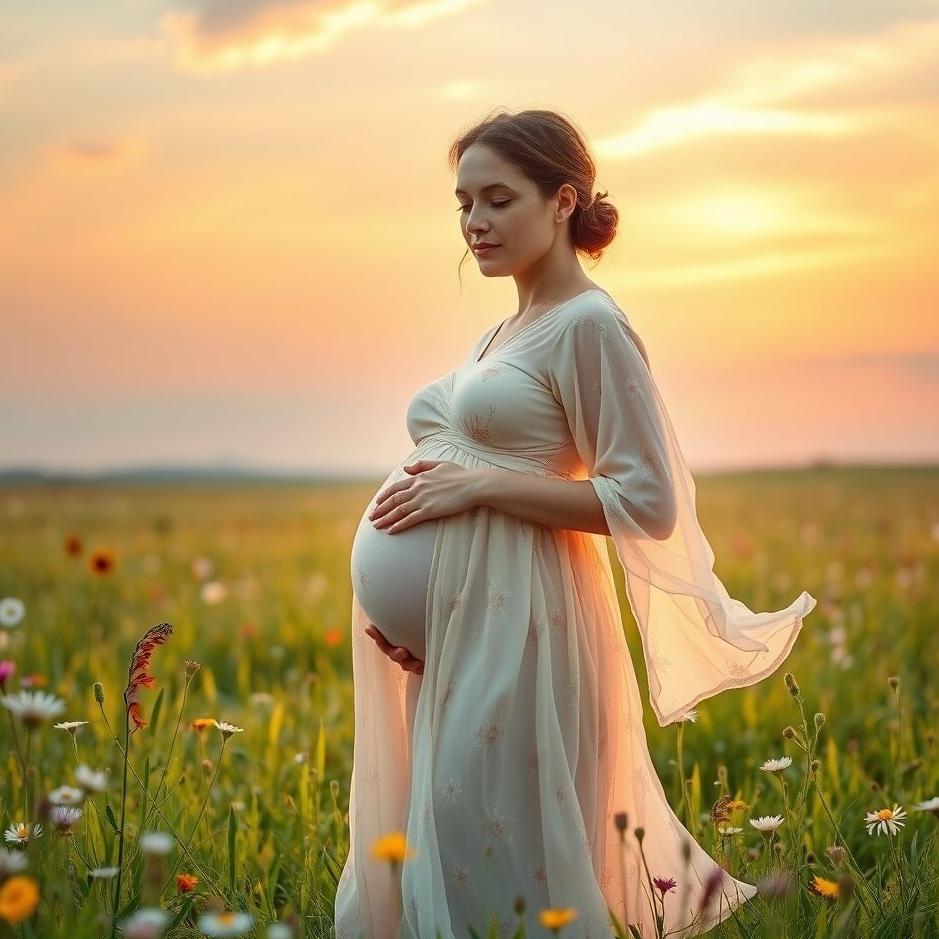 Dream : Seeing a pregnant woman but not giving birth in a dream