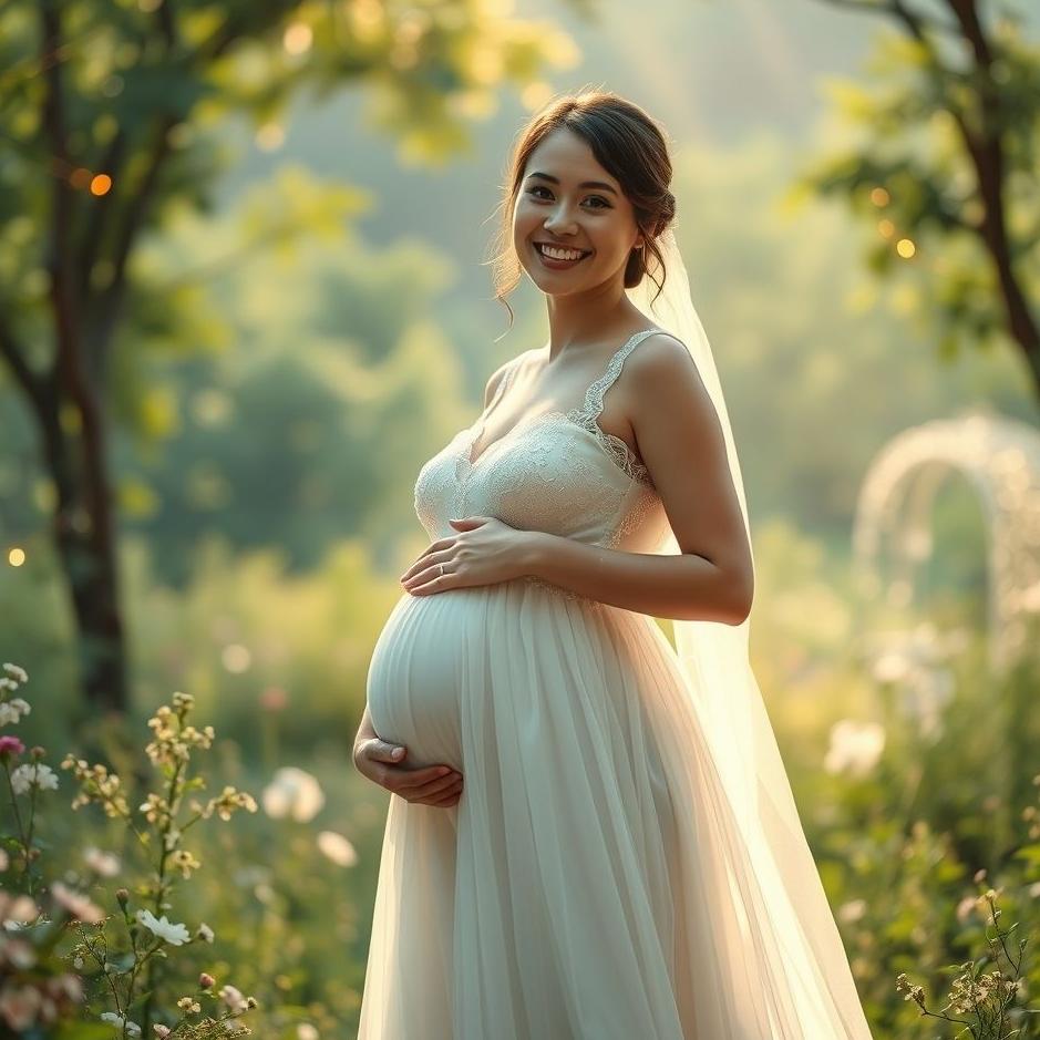 Dream : Seeing a pregnant woman getting married in a dream