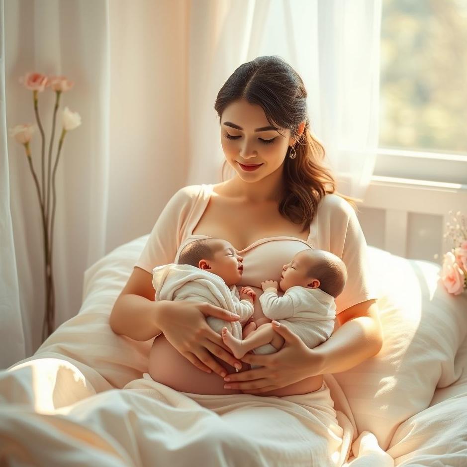 Dream : Seeing a pregnant woman giving birth to twins in a dream