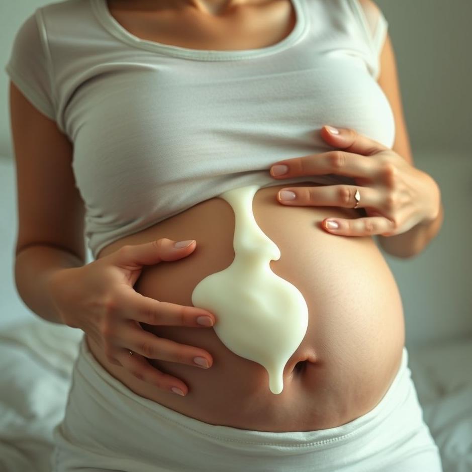 Dream : Seeing a pregnant woman with milk coming out of her breast in a dream