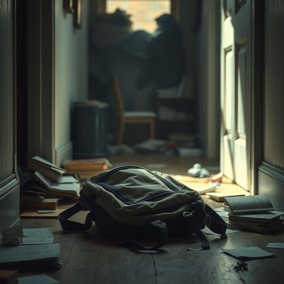 Dream : Seeing a school bag forgotten at home in a dream