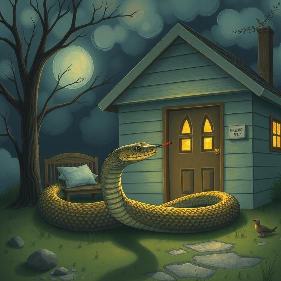 Dream : Seeing a snake enter your house in a dream