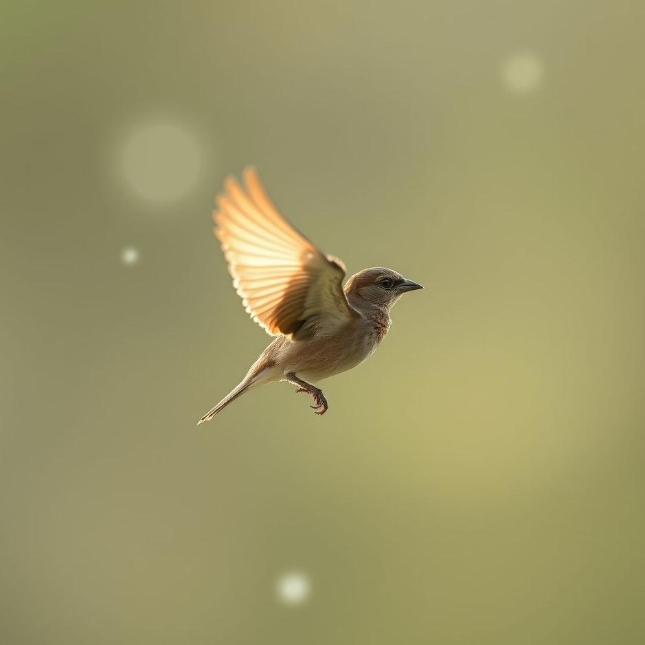 Dream : Seeing a sparrow fly in a dream