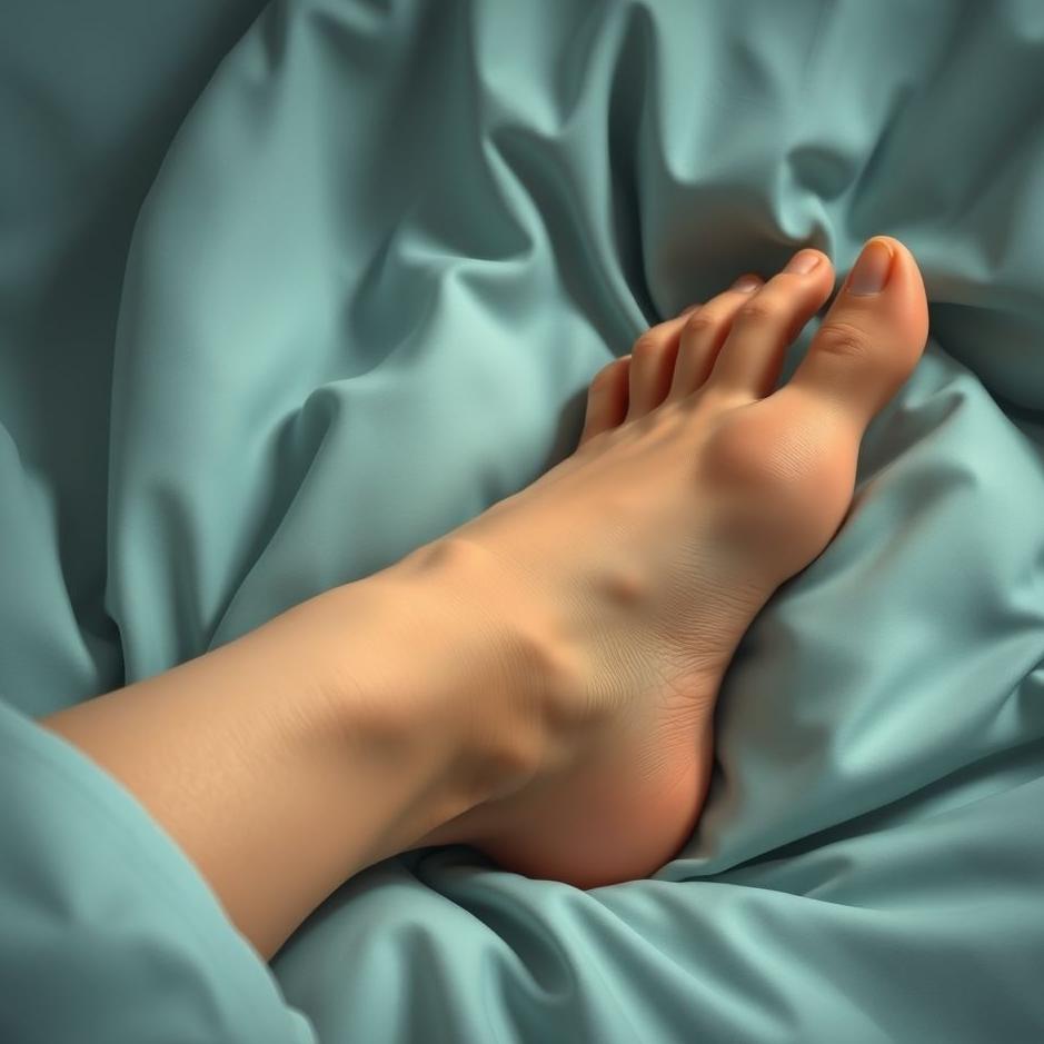Dream : Seeing a swollen left foot in a dream
