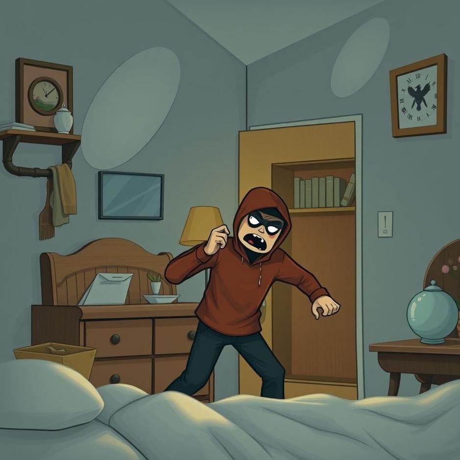 Dream : Seeing a thief stealing household goods in a dream
