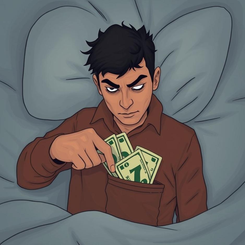 Dream : Seeing a thief stealing money from your pocket in a dream