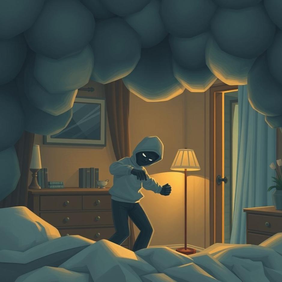 Dream : Seeing a thief stealing things from your home in a dream