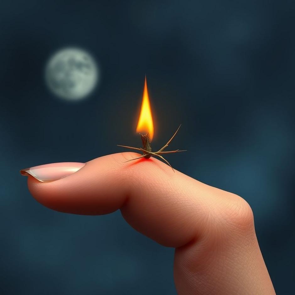 Dream : Seeing a thorn stuck in your finger in a dream