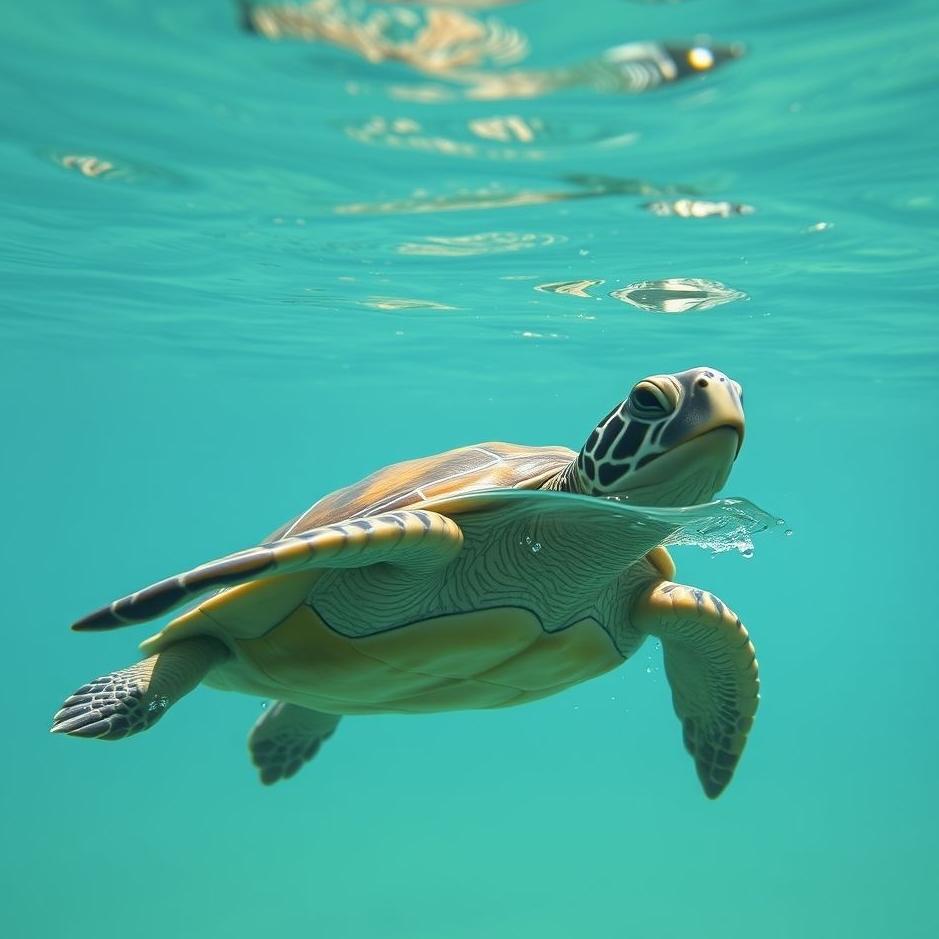 Dream : Seeing a turtle being released into the water in a dream