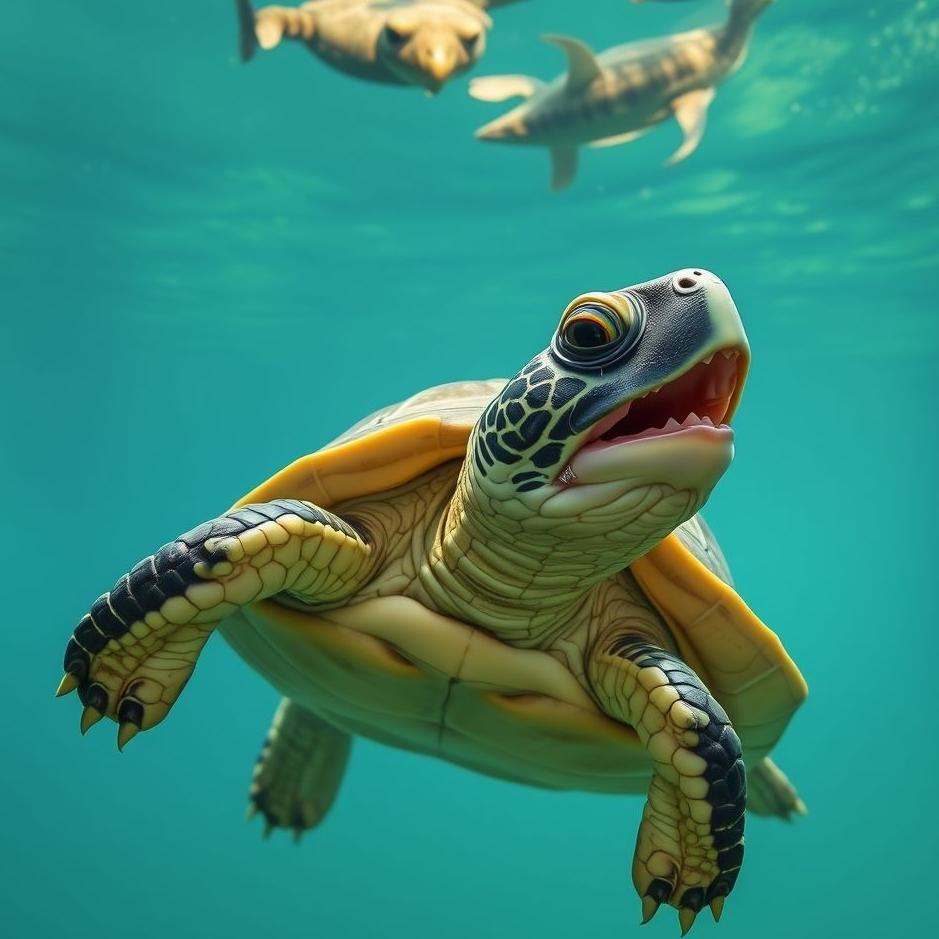 Dream : Seeing a turtle biting your hand in a dream