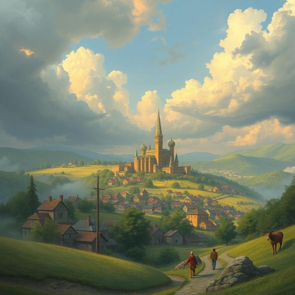 Dream : Seeing a village turning into a city in a dream