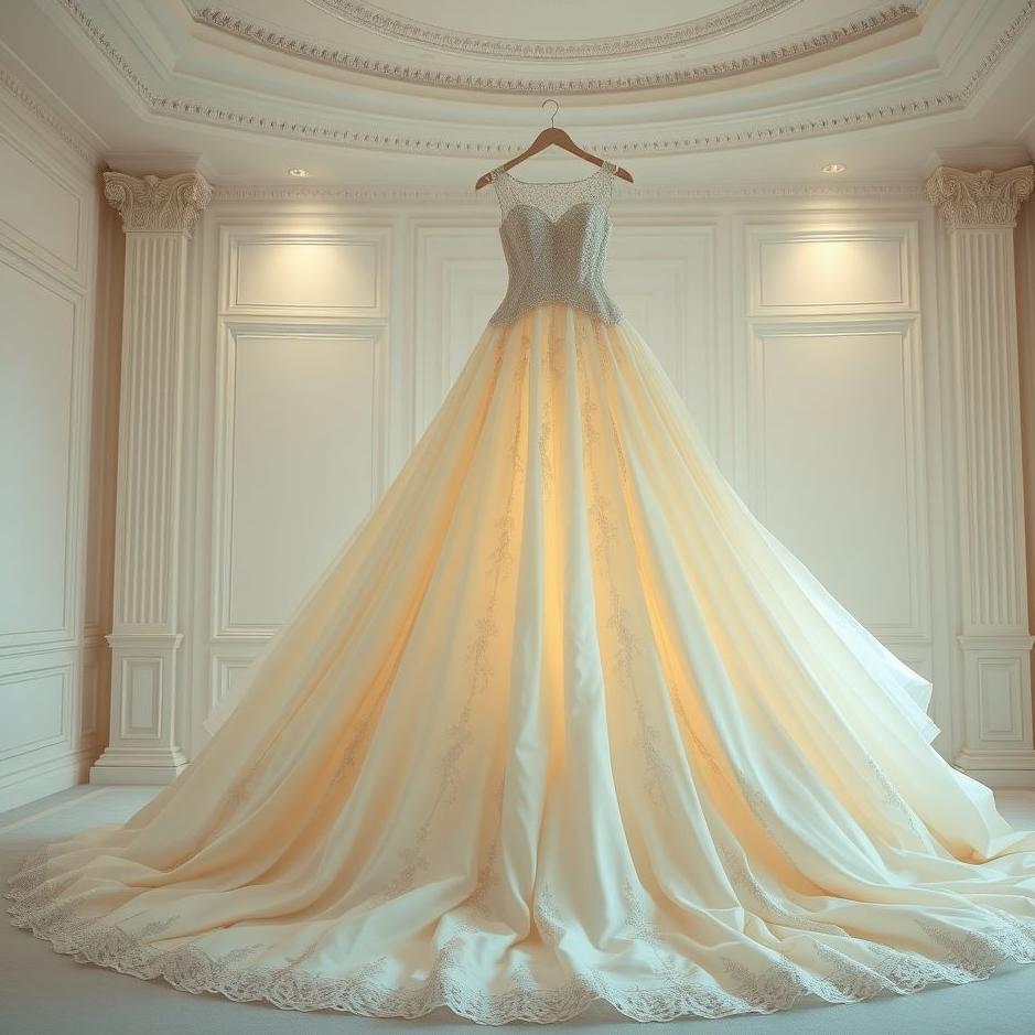 Dream : Seeing a wedding dress that is too big in a dream