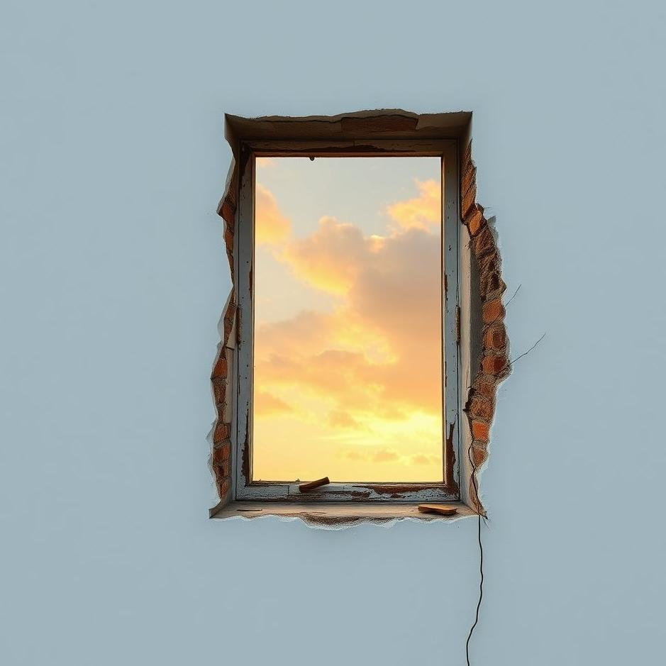 Dream : Seeing a window being torn out in a dream