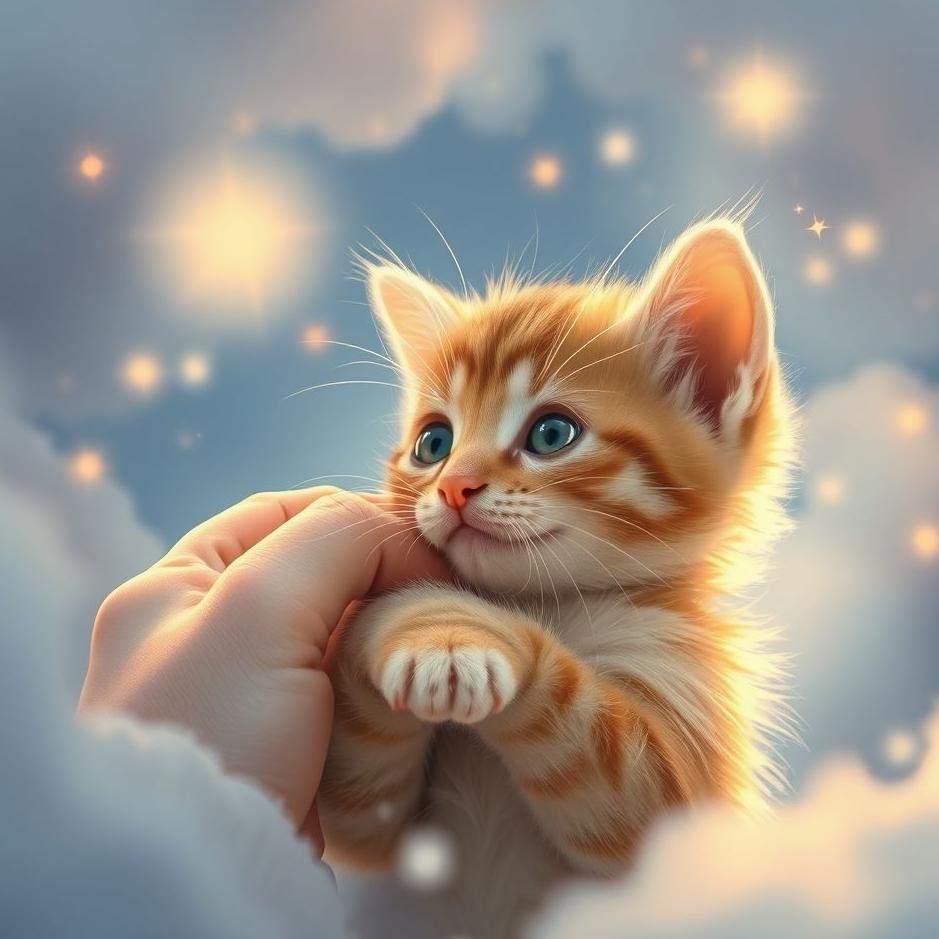 Dream : Seeing adopting a kitten in a dream