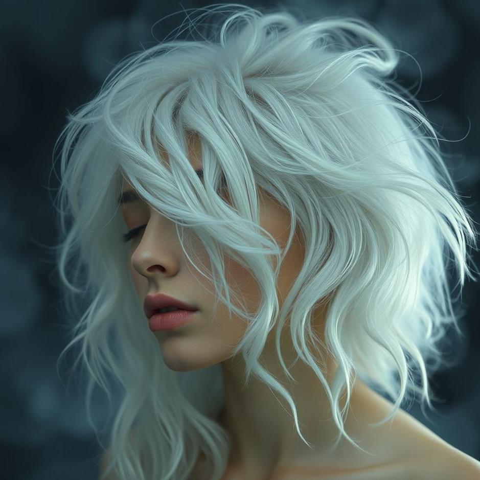 Dream : Seeing all of your hair turning white in a dream