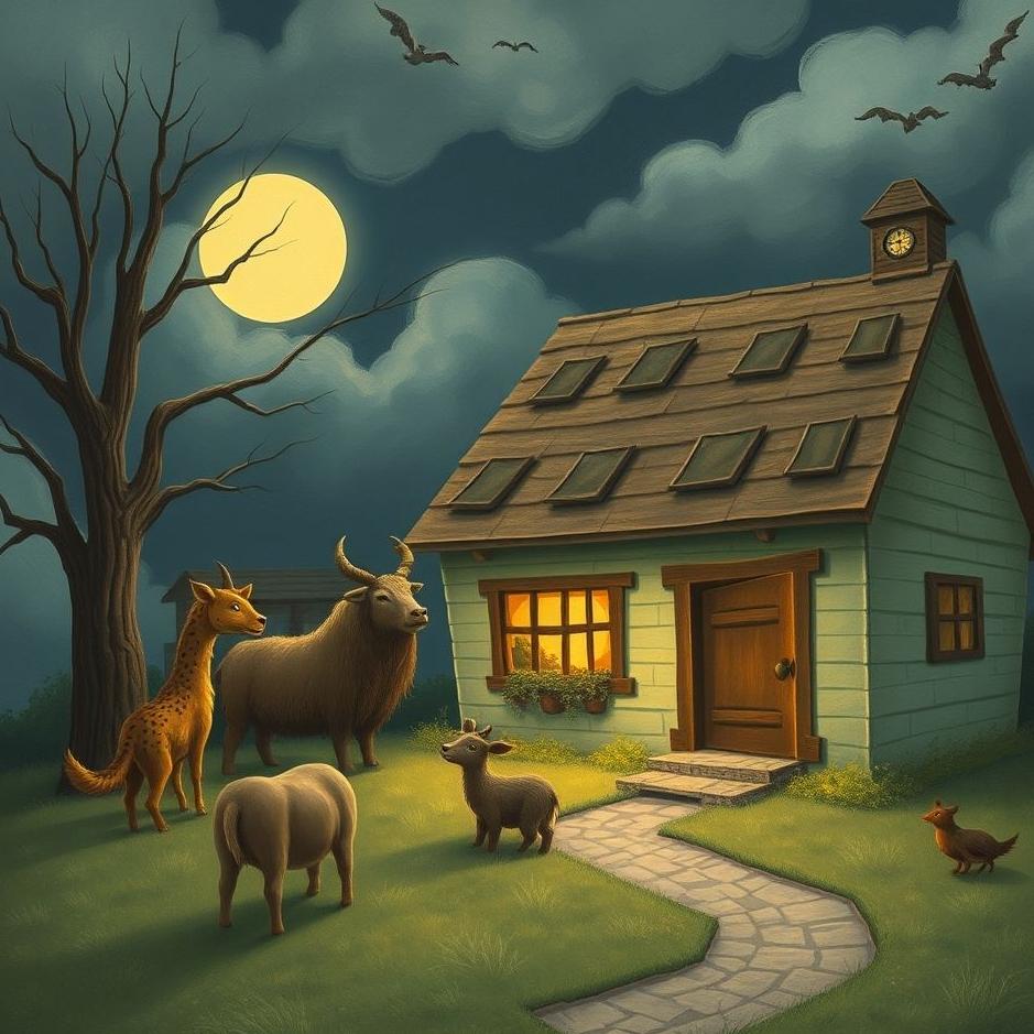 Dream : Seeing animals raiding the house in a dream