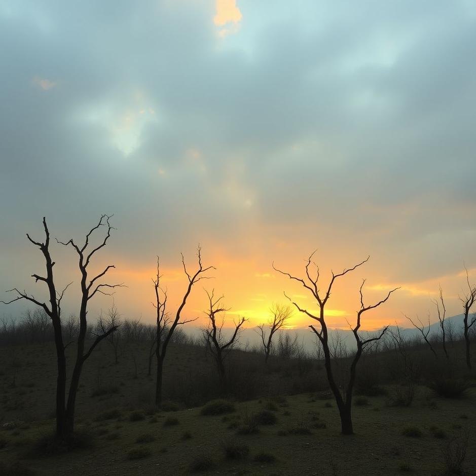 Dream : Seeing barrenness in a dream